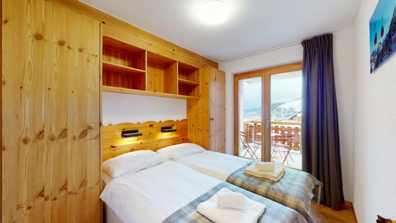 Pracondu 1 Outdoor & Fun Appartement 1 Chambre Superieur Avec Balcon By Alpvision Residences Nendaz Ngoại thất bức ảnh