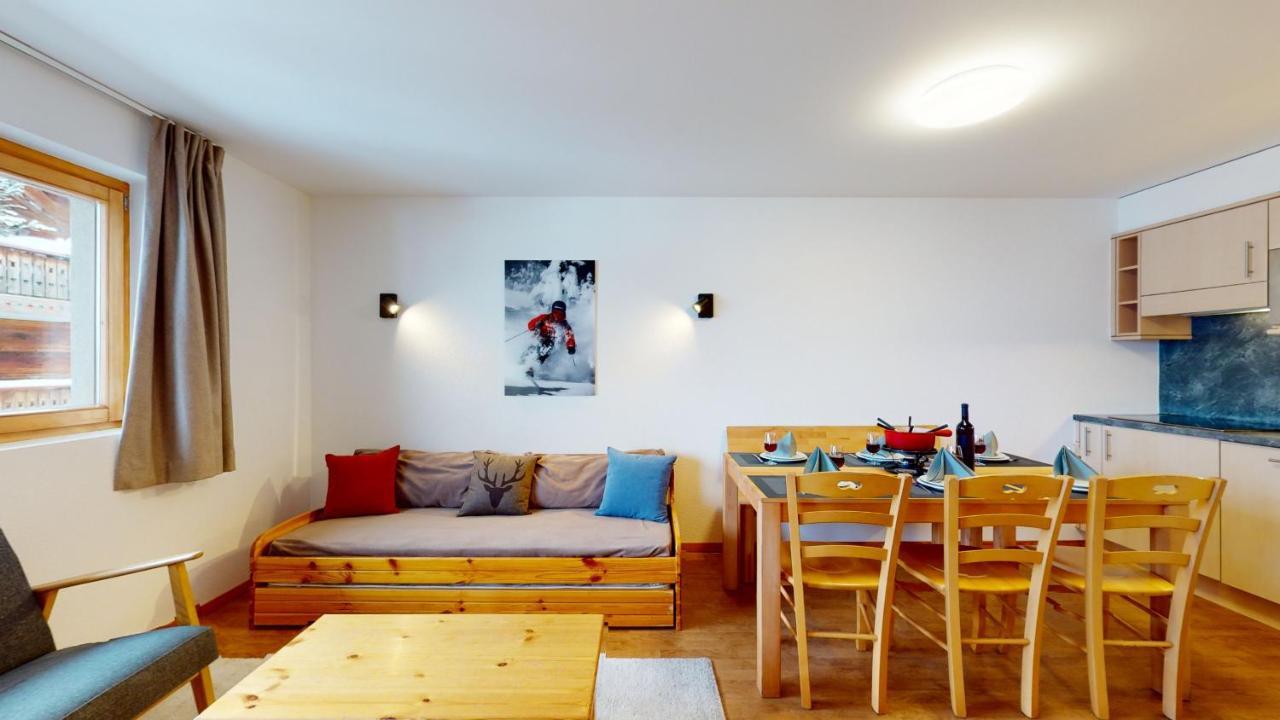 Pracondu 1 Outdoor & Fun Appartement 1 Chambre Superieur Avec Balcon By Alpvision Residences Nendaz Ngoại thất bức ảnh