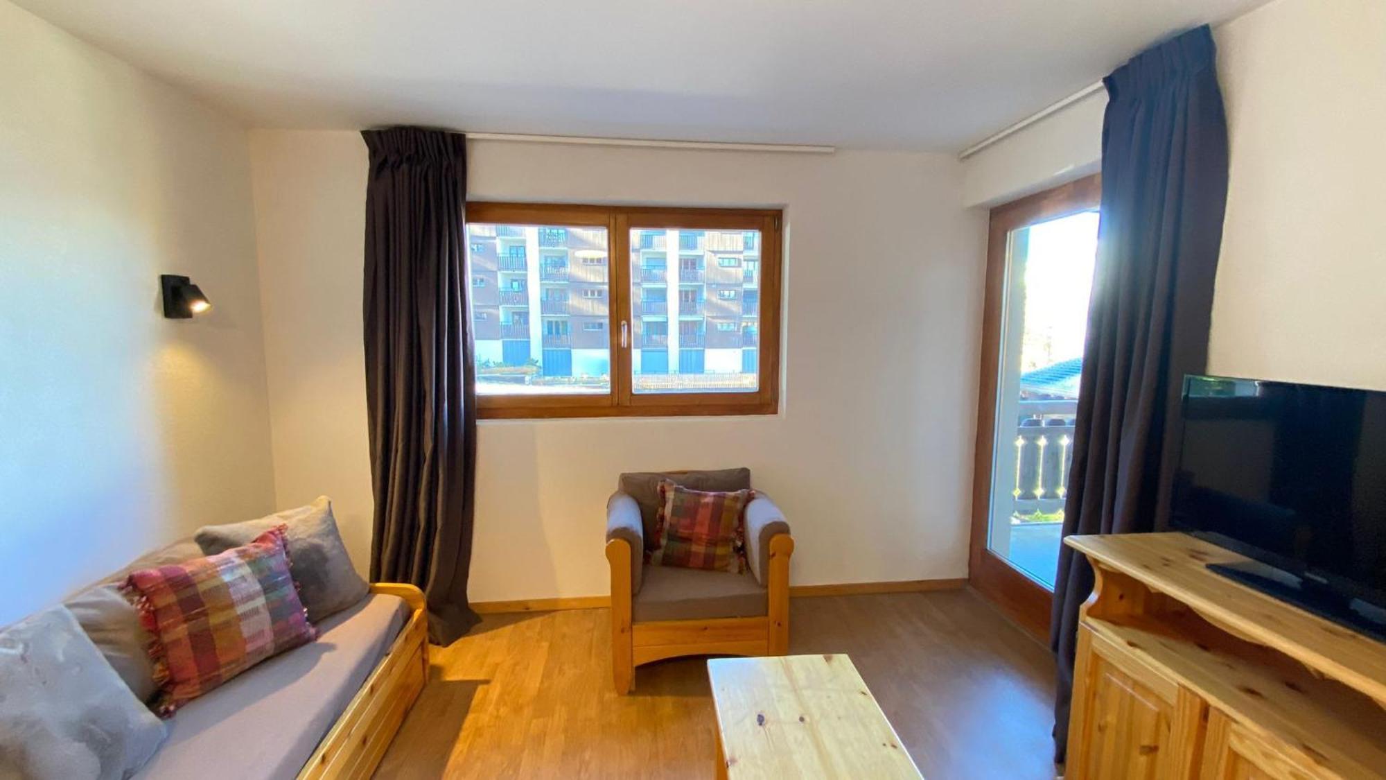 Pracondu 1 Outdoor & Fun Appartement 1 Chambre Superieur Avec Balcon By Alpvision Residences Nendaz Ngoại thất bức ảnh